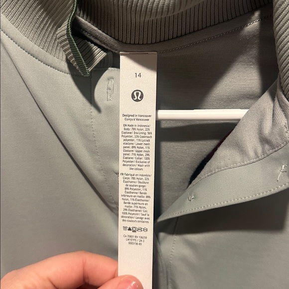 Lululemon Lightweight Sleeveless Polo Tennis Dress
Jade Grey / Grey Eucalyptus - Picture 7 of 9